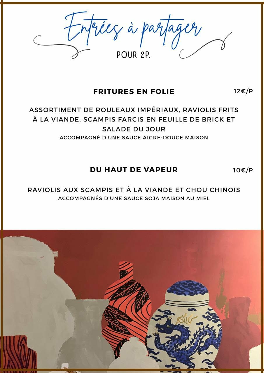 Entrées à partager